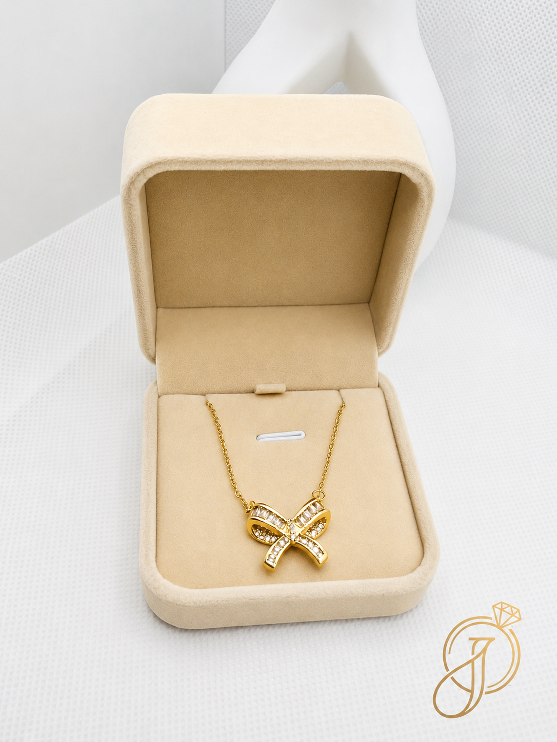Aurora Bow Necklace