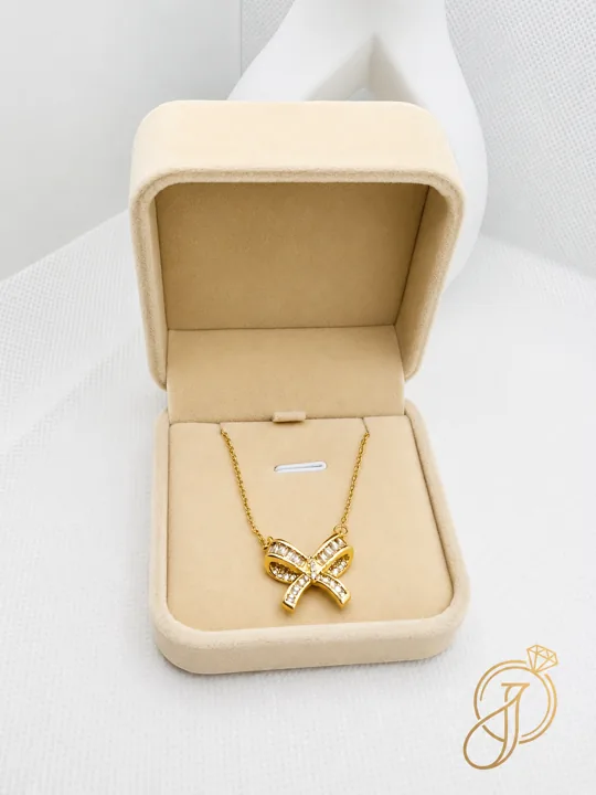 Aurora Bow Necklace